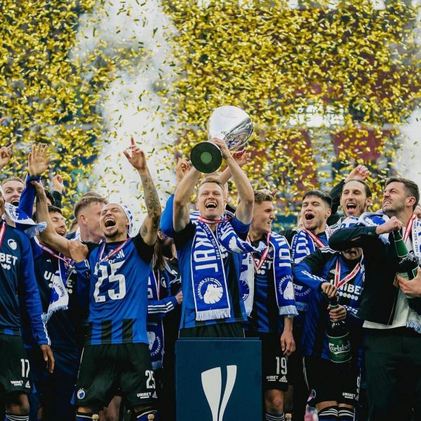 FC Copenhagen are Danish Cup winners. Congratulations Viktor Claesson 🏆💯