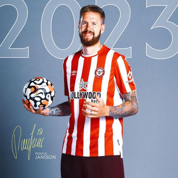 Despite interest from other bigger Premier League teams Brentford Skipper Pontus Jansson decided to stay with his Brentford. Today he extended his contract until July 2023. Congratulations Pontus, well deserved.